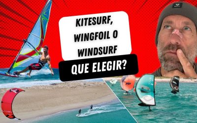 ¿Qué es más difícil el windsurf o el kitesurf?